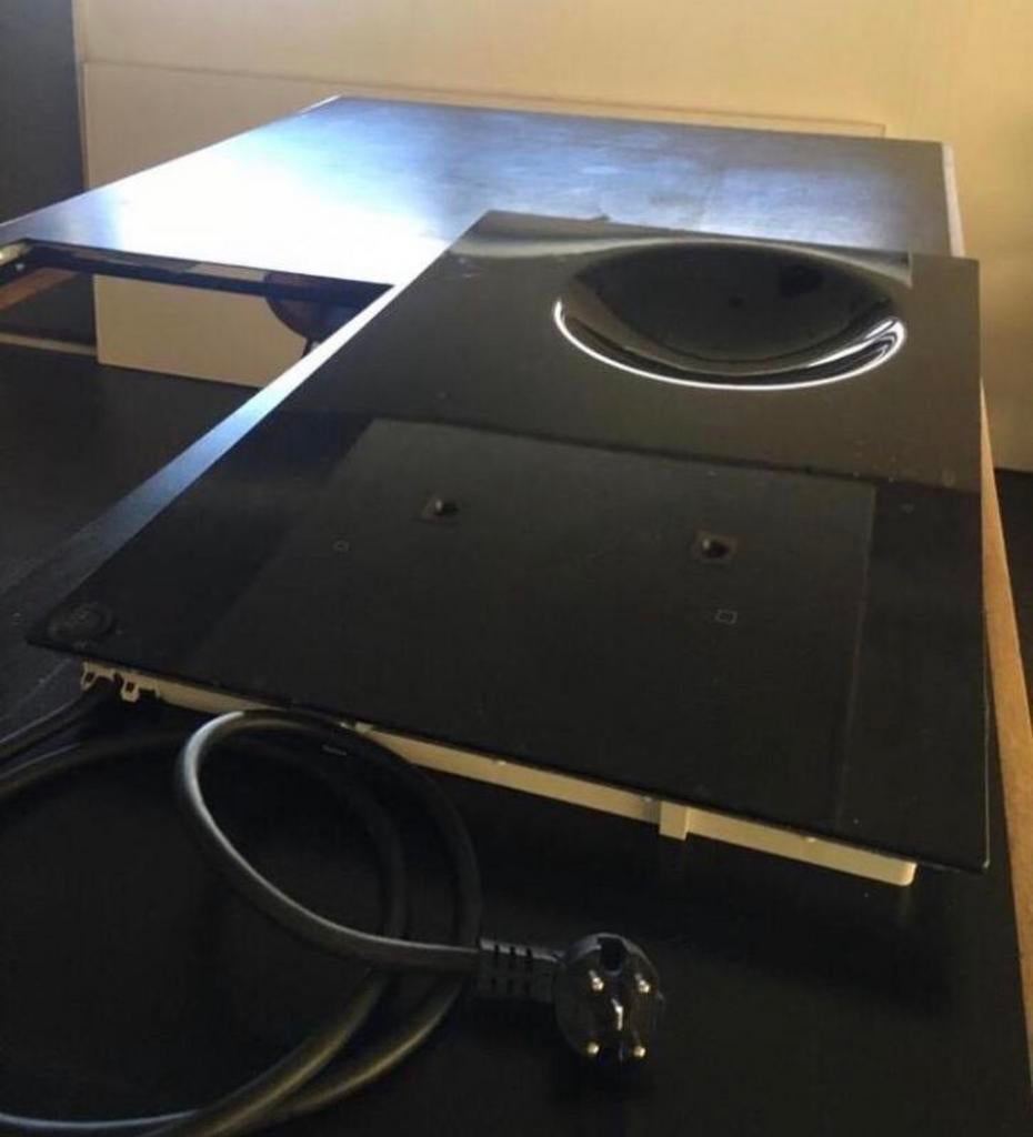 Boretti Inductie kookplaat 78x51cm met wok 39/69cm, Witgoed en Apparatuur, Fornuizen, Gebruikt, Inbouw, Inductie, 4 kookzones