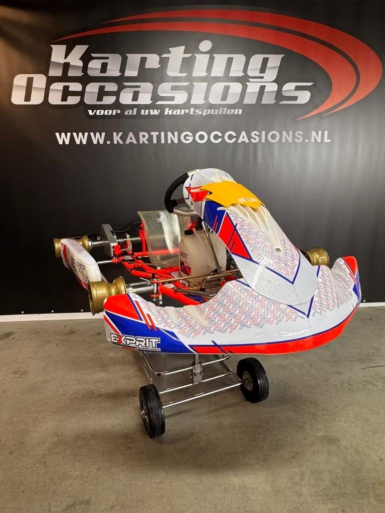 TE KOOP: EXPRIT KART 2025 ( 4 weekenden gebruikt!) #55, Ophalen, Gebruikt, Kart
