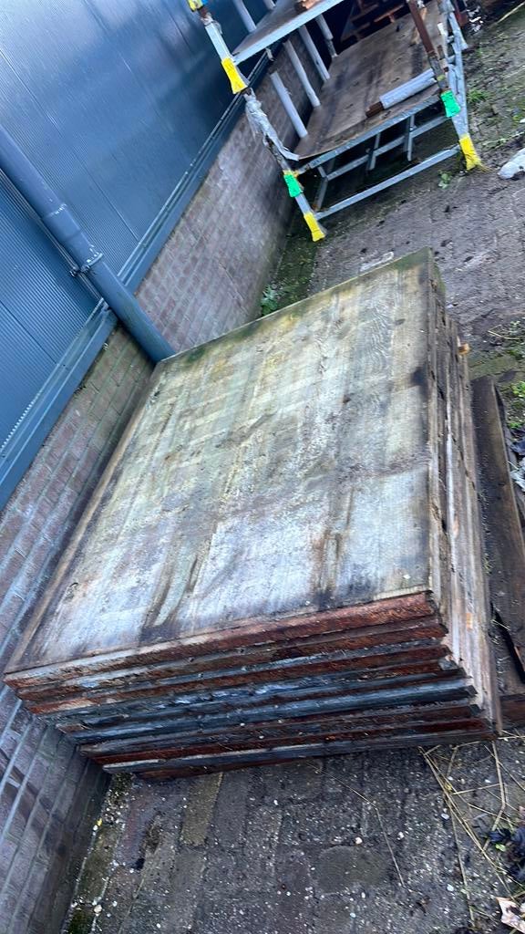 Steenschotten, Ophalen of Verzenden, Gebruikt, Hout