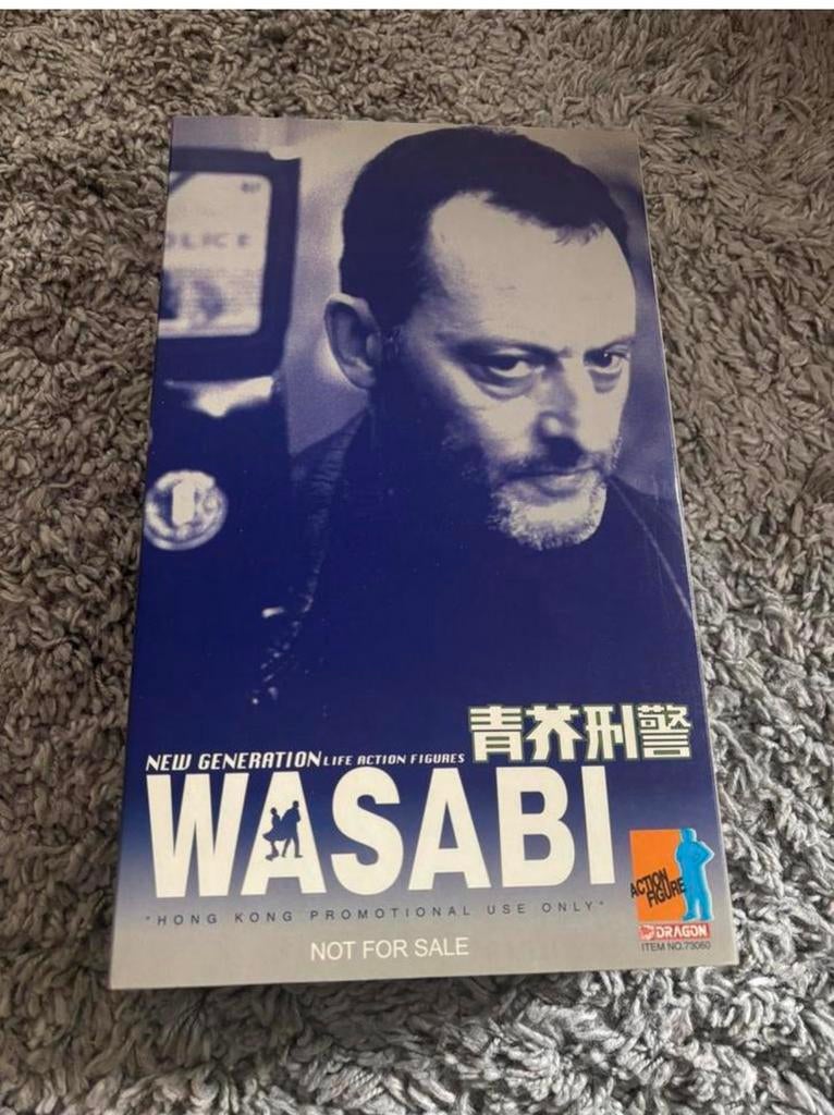 1/6 figuur Jean Reno / inspecteur Hubert / Wasabi / Dragon, Verzamelen, Film en Tv, Actiefiguur of Pop, Ophalen of Verzenden