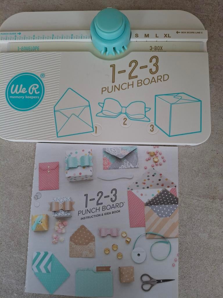 We R Memory Keepers 1-2-3 punch board, Ophalen of Verzenden, Nieuw, Overige typen, Overige merken