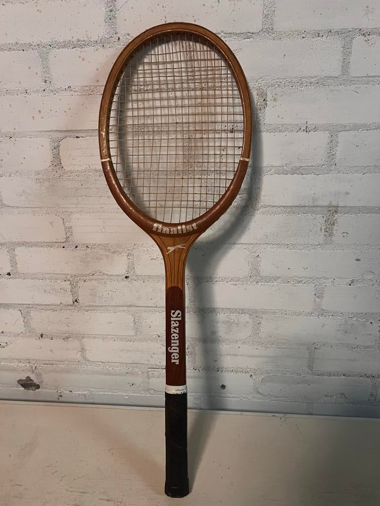Vintage Slazenger Finalist Tennisracket, Overige merken, Gebruikt, Ophalen of Verzenden, Racket