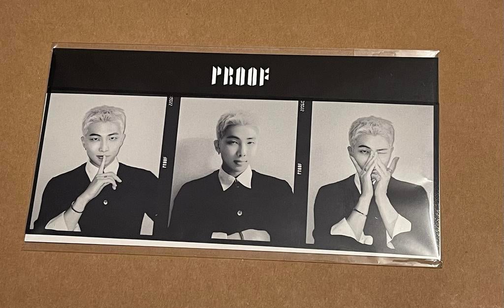 WEVERSE PROOF POB: NAMJOON (RM), Ophalen of Verzenden, Nieuw, Foto of Kaart