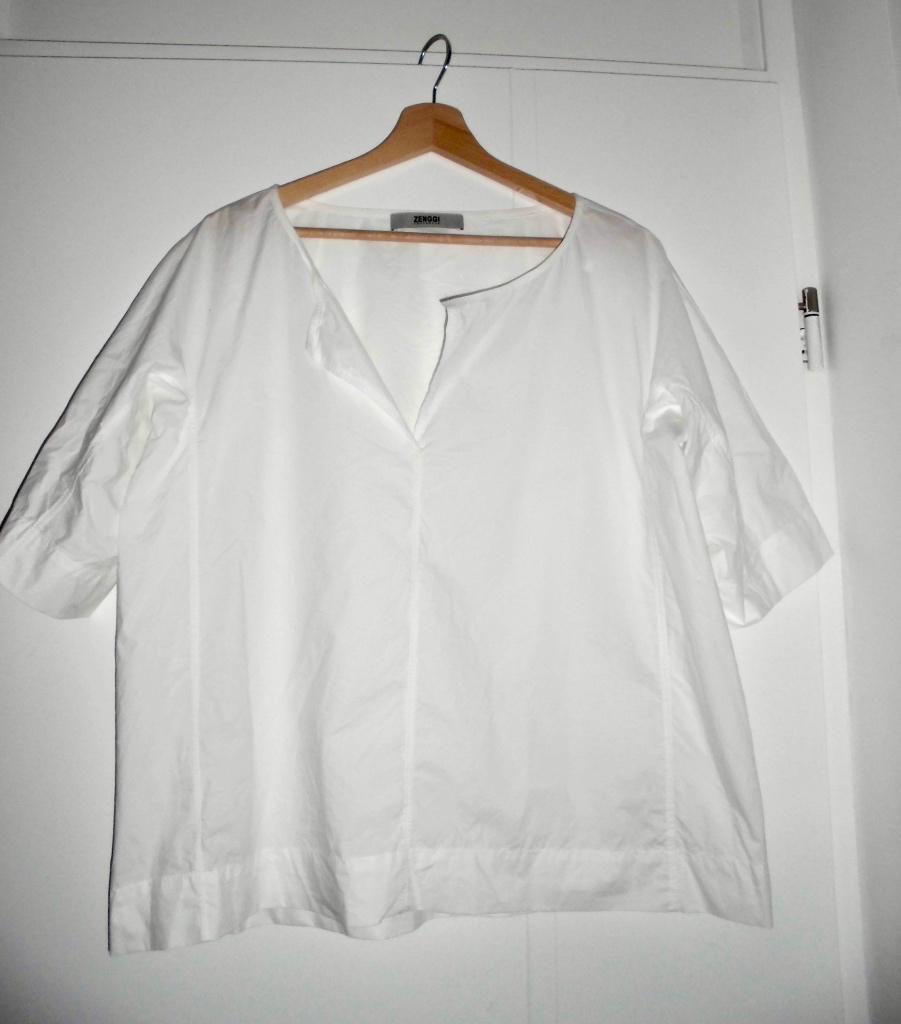 Zenggi top maat L, Maat 38/40 (M), Zenggi, Wit, Ophalen of Verzenden