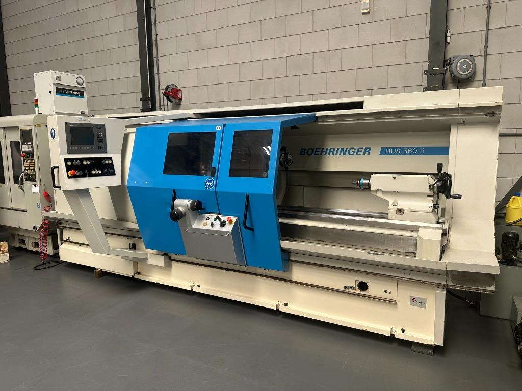 Teach-In CNC Draaibank VDF BOEHRINGER DUS 560 Ti, Gebruikt, Ophalen of Verzenden, Metaaldraaibank, Minder dan 500 mm
