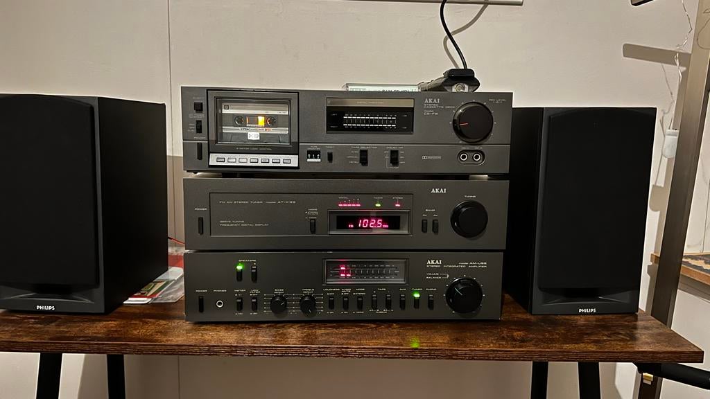 Akai set losse delen., Audio, Tv en Foto, Ophalen, Tuner of Radio, Gebruikt, Losse componenten