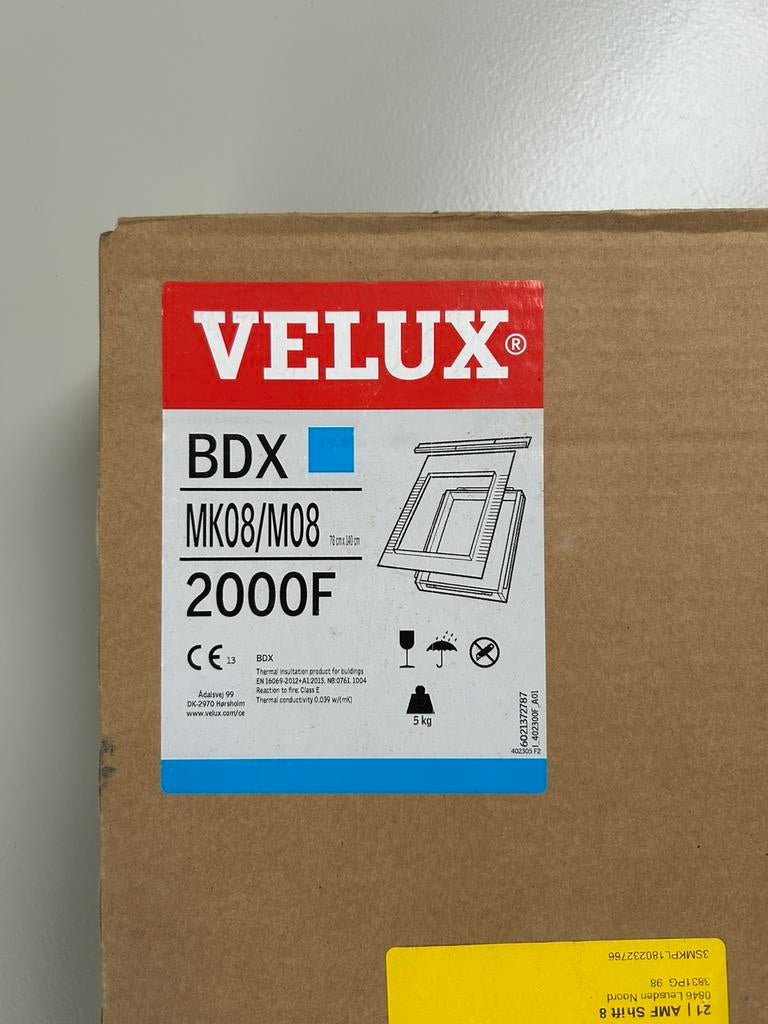 Isolatieframe Velux dakraam MK08/M08, Minder dan 80 cm, 120 tot 160 cm, Nieuw, Ophalen of Verzenden