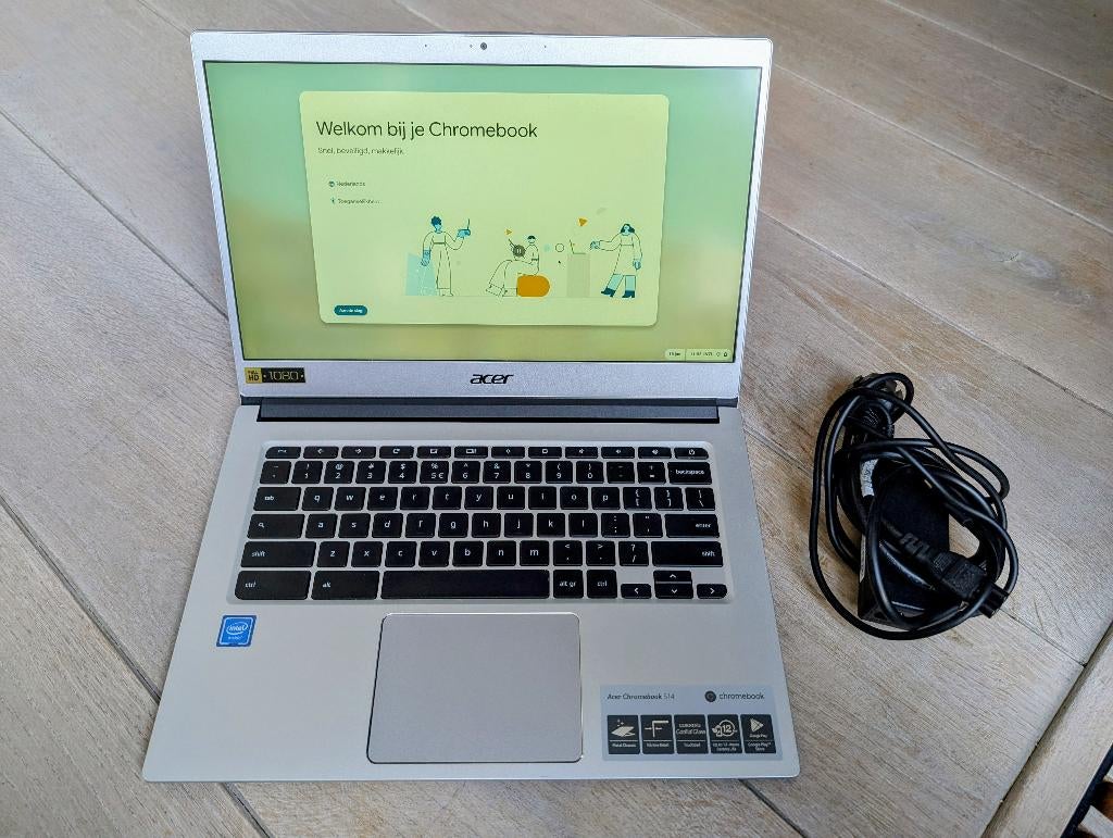 Acer Chromebook 514 | Full HD | Luxe aluminium behuizing, Computers en Software, Chromebooks, Ophalen, 14 inch, Acer Chromebook