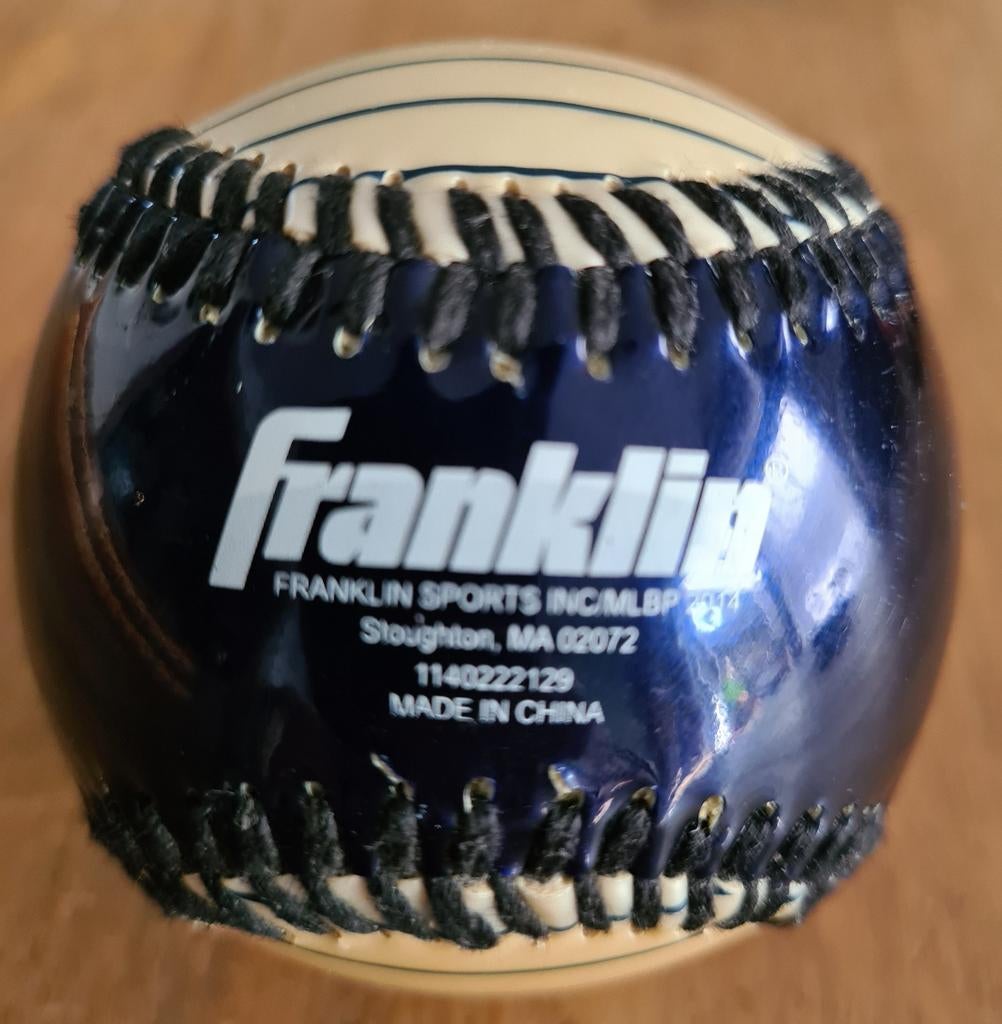 Franklin New York Yankees honkbal, Ophalen of Verzenden, Gebruikt, Honkbal, Bal