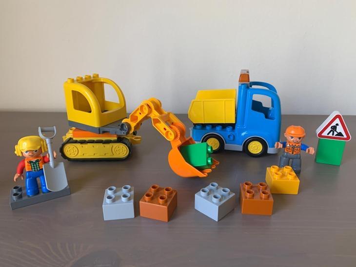 Duplo 10813 - Graafmachine & Bouw Vrachtwagen, Kinderen en Baby's, Speelgoed | Duplo en Lego, Ophalen of Verzenden, Duplo