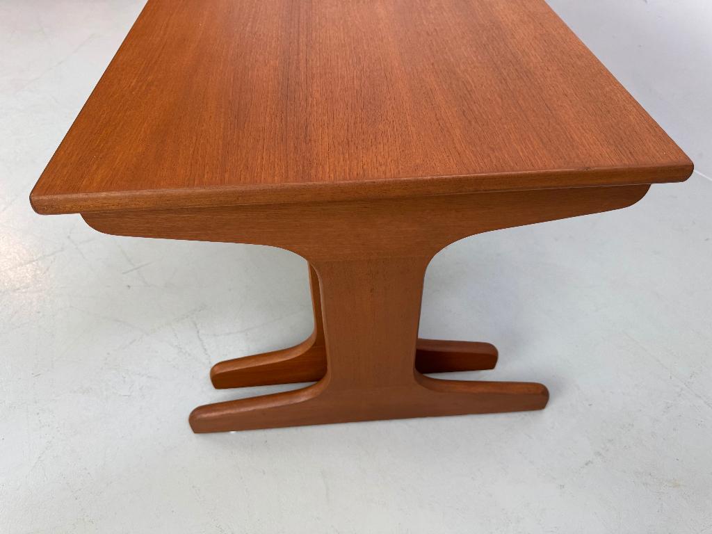 Vintage salontafel met bijzettafeltjes SALE, Ophalen, 100 tot 150 cm, 50 tot 100 cm, Zo goed als nieuw