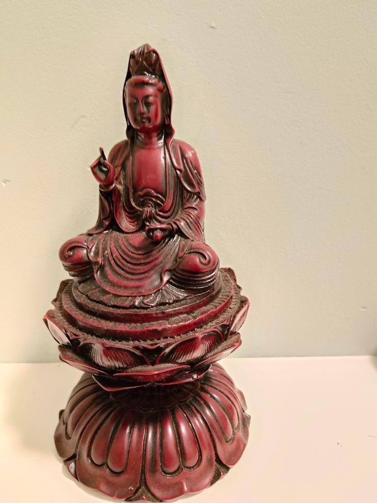 Kwan yin Chinees boeddha beeld, Ophalen of Verzenden, Zo goed als nieuw
