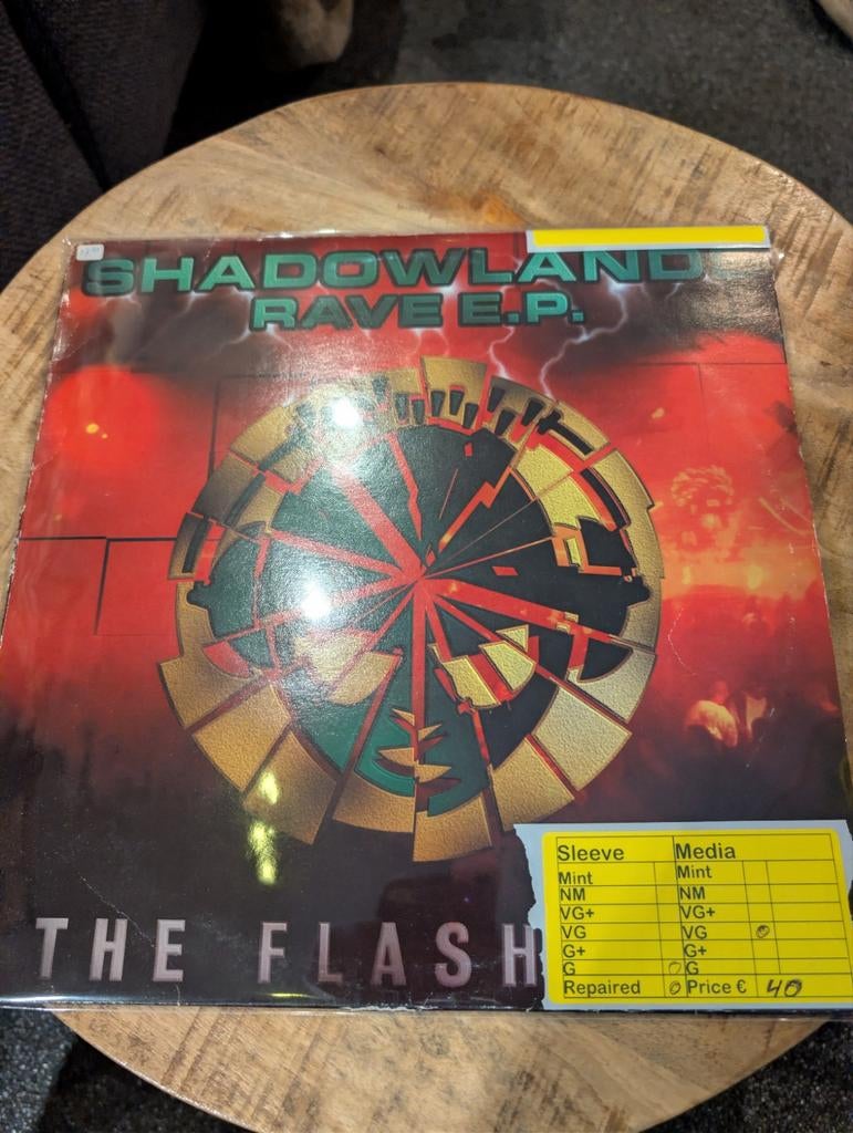 Various – Shadowlands Rave E.P. - The Flashback, Cd's en Dvd's, Ophalen of Verzenden, Gebruikt, 12 inch, Techno of Trance