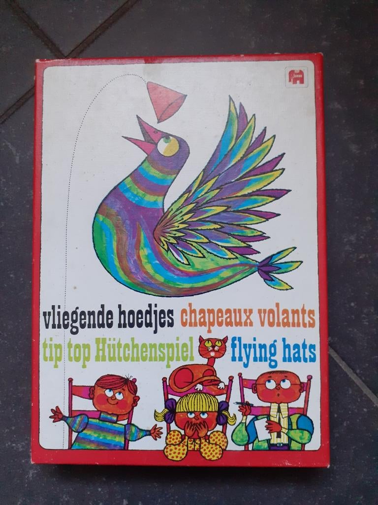 Vliegende hoedjes, Drie of vier spelers, Ophalen, Gebruikt, Jumbo