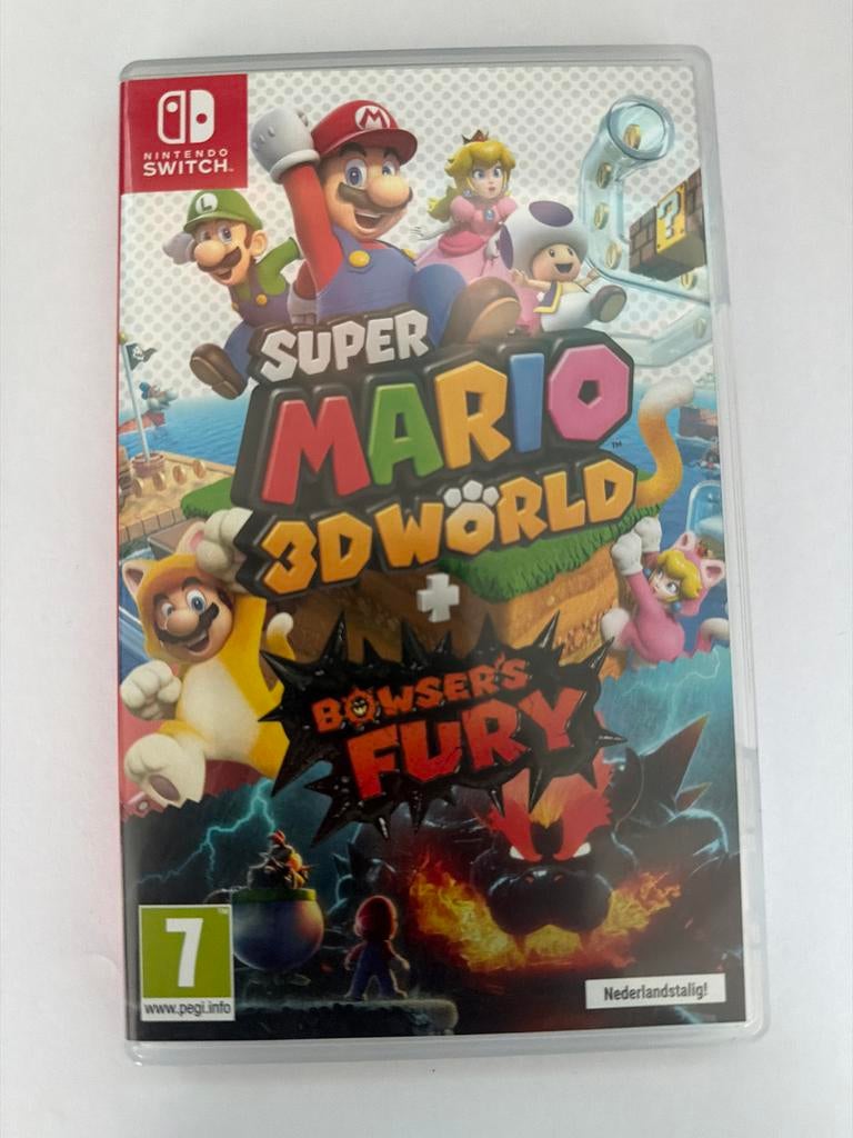 Super Mario 3D World + Bowser's Fury - Nintendo Switch, Eén computer, Ophalen of Verzenden, Zo goed als nieuw, 3 spelers of meer