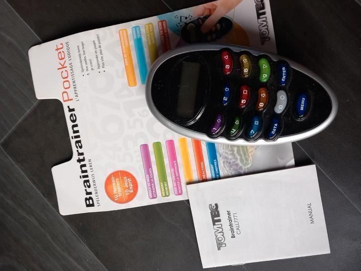 TOMTEC Braintrainer Pocket, Ophalen of Verzenden, Zo goed als nieuw