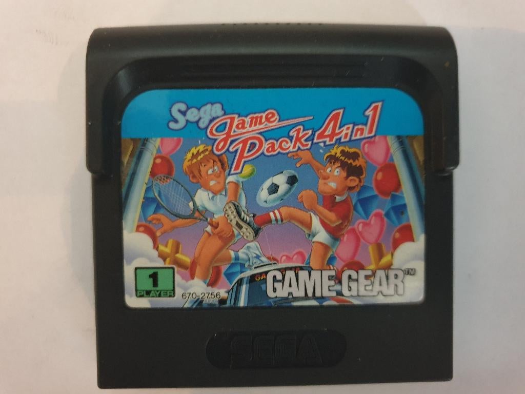 SEGA GAME PACK 4 in 1, Gebruikt, 1 speler, Racen en Vliegen, Ophalen of Verzenden
