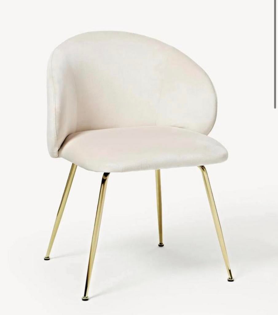 4 beige stoelen collectie westwing, Ophalen of Verzenden, Zo goed als nieuw, Overige kleuren