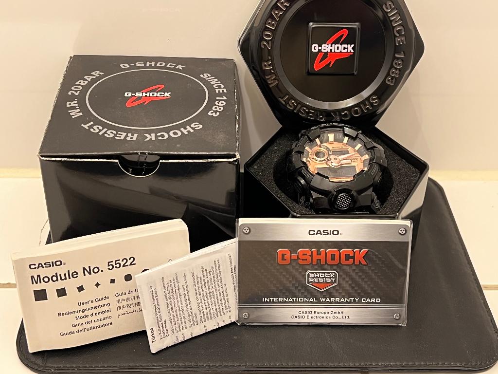 Casio G-Shock 5522 Rosé GA-700MMC-1AER, Casio, Kunststof, Polshorloge, Kunststof