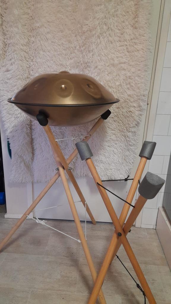 Sela Handpan D met tas en 2 bokken, Muziek en Instrumenten, Percussie, Ophalen, Zo goed als nieuw, Melodische percussie