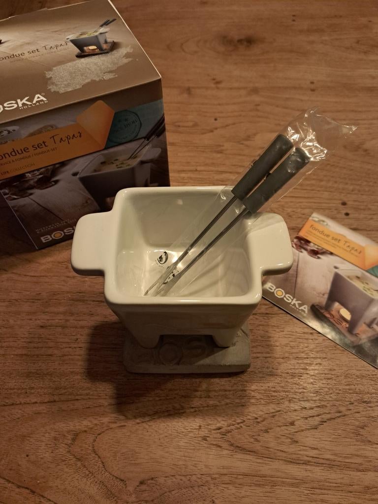 Nieuwe Boska Tapas Fondueset, Ophalen of Verzenden, Nieuw, Brander, Fondueset