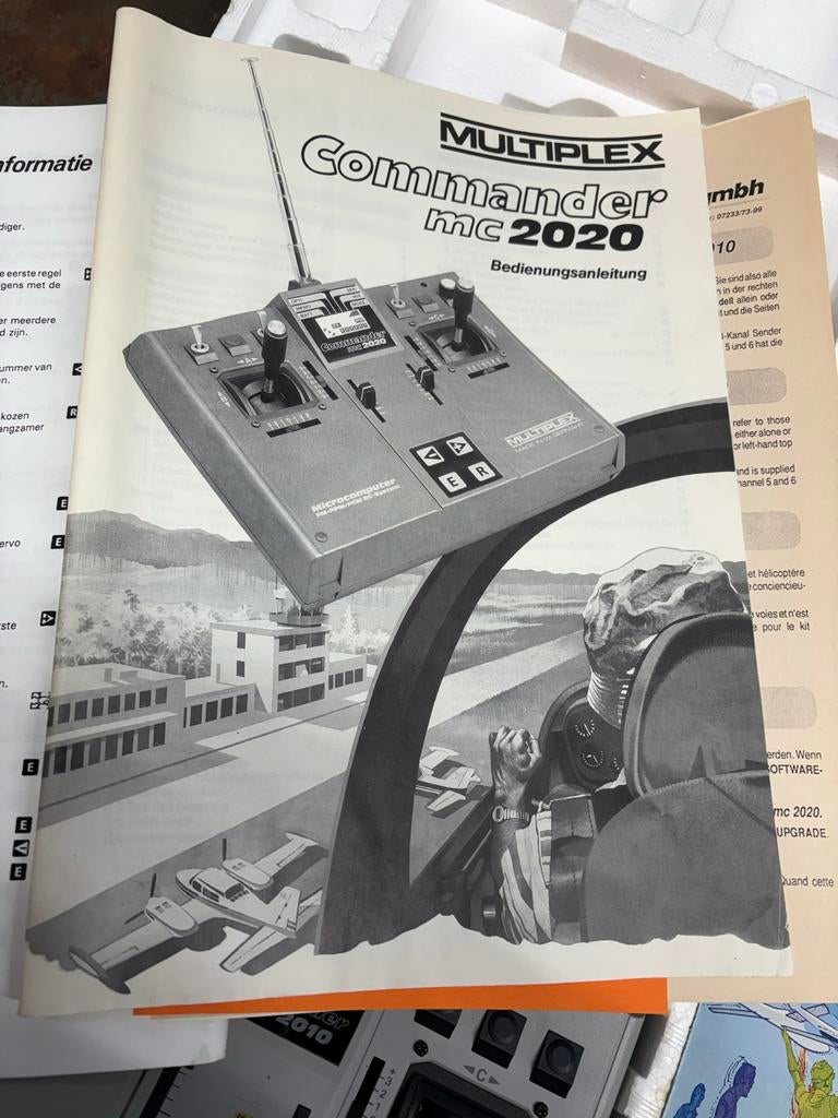 Multiplex Commander mc 2020 modelbouw zender, Overige merken, Gebruikt, Tyy, Groter dan 1:32