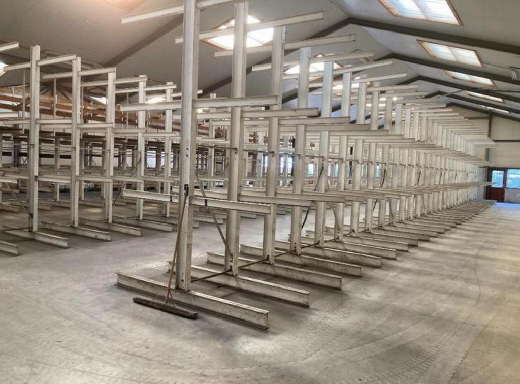 Zware Draagarmstelling Enkel / Dubbelzijdig, Ophalen