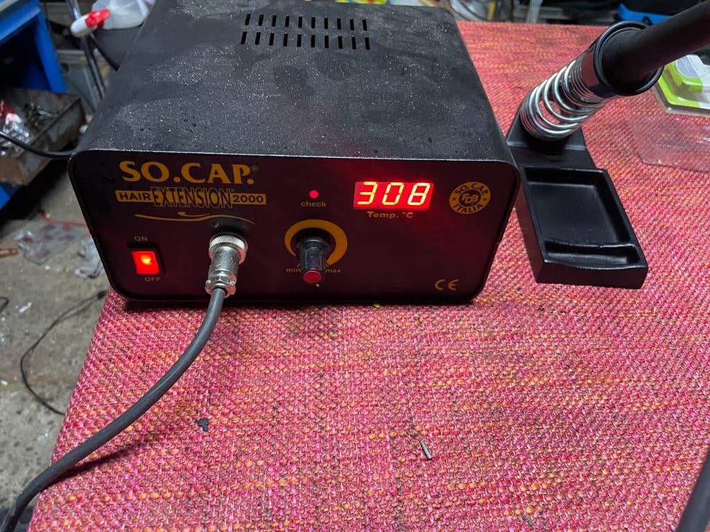 Hair extension set., Ophalen, Zo goed als nieuw, Pruik of Haarverlenging