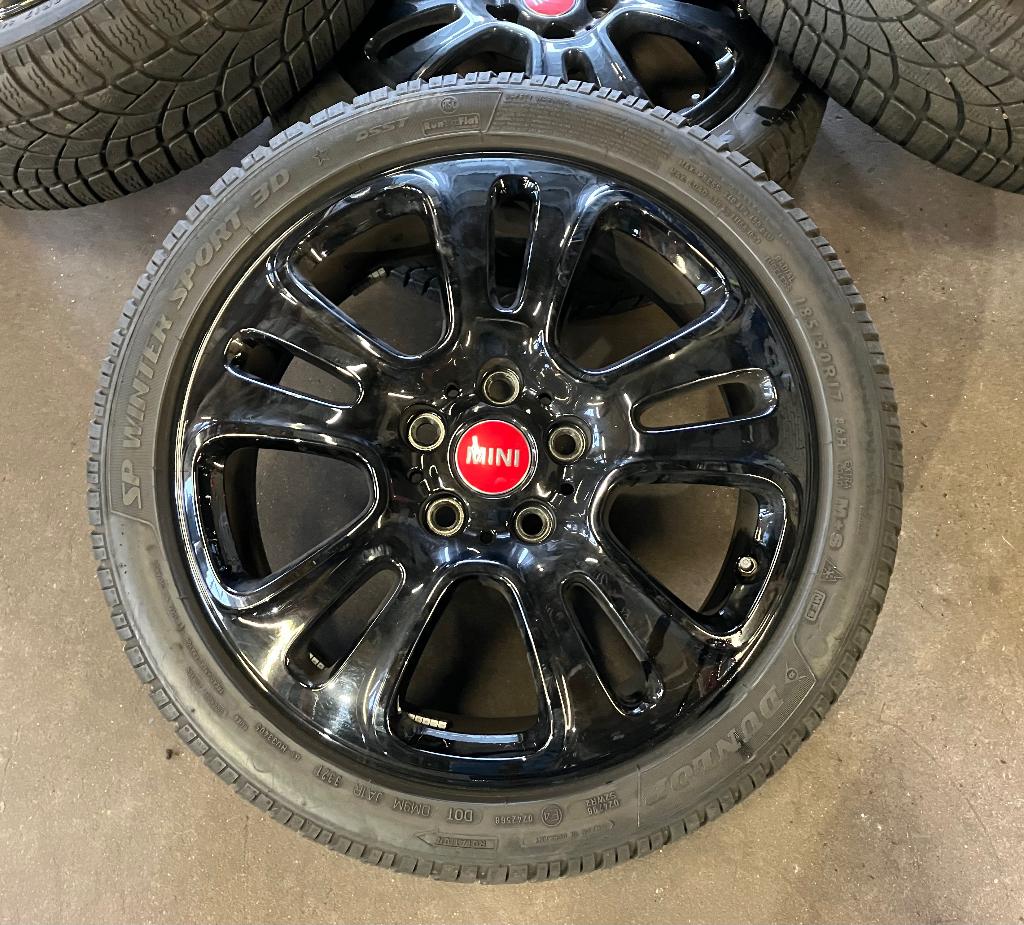 17” ORIGINEEL MINI 510 JCW DOUBLE SPOKE  F55 F56 F57 WINTER, Auto-onderdelen, Banden en Velgen, Ophalen, Overige, Gebruikt, Overige