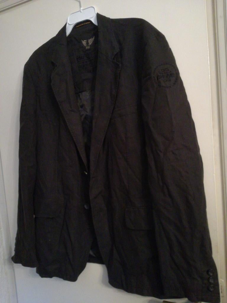 als nieuw PME LEGEND LINNEN zwart Colbert Blazer XXL 2XL, Kleding | Heren, Kostuums en Colberts, Zwart, Overige maten, Ophalen of Verzenden