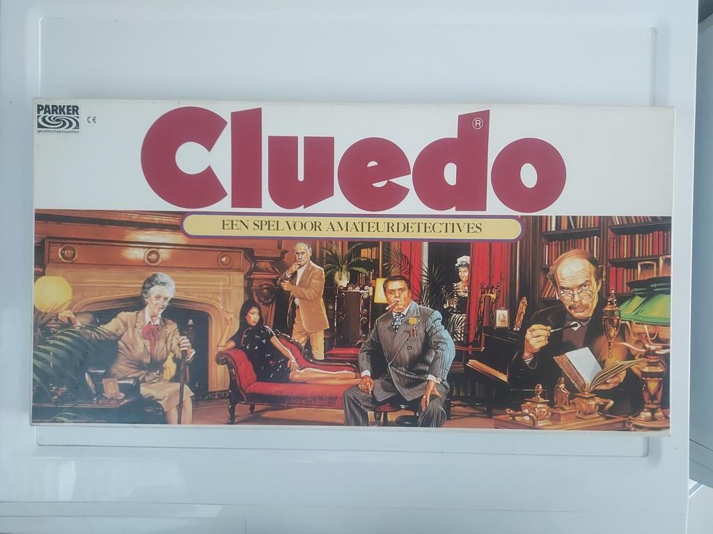 Cluedo Bordspel - Klassieke Detective!, Vijf spelers of meer, Ophalen of Verzenden, Gebruikt, Parker