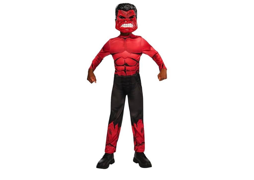 Red Hulk verkleedpak kind 122-128cm carnaval halloween NIEUW, Nieuw, Ophalen of Verzenden, H, H