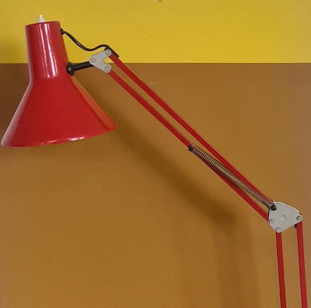 Vintage, design tafellamp. Architecten lamp., Huis en Inrichting, Lampen | Tafellampen, Ophalen of Verzenden, Hema