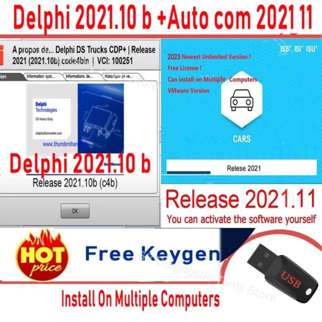 Delphi Autocom OBD software DOWNLOAD 2024, Ophalen of Verzenden