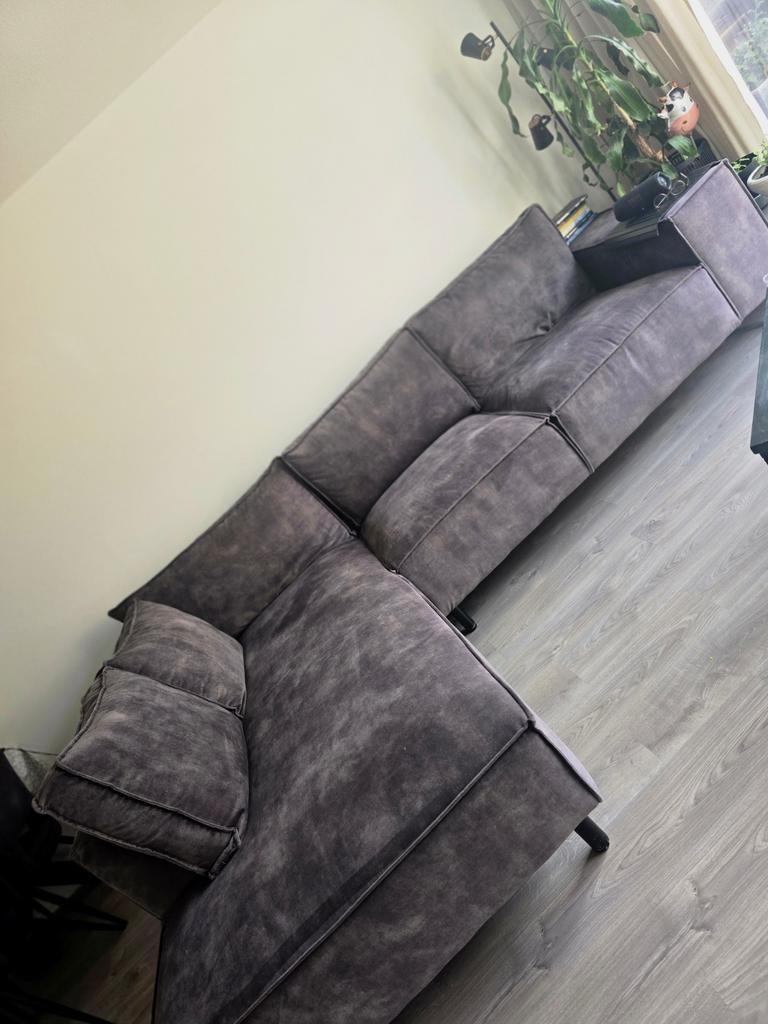 Mooie hoekbank in nieuwstaat!, Huis en Inrichting, 250 tot 300 cm, 100 tot 125 cm, Hoekbank, Ophalen of Verzenden