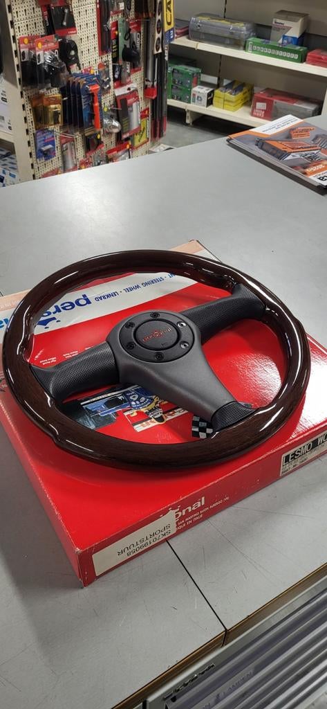 Nardi personal stuur hout italie 365mm, Ophalen of Verzenden