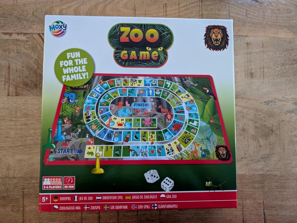 Zoo Game - Nieuw, Vijf spelers of meer, Ophalen of Verzenden, Nieuw, Moxy