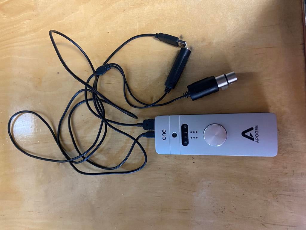 Apogee One Mac USB audio interface, Ophalen of Verzenden, Zo goed als nieuw, Overige typen