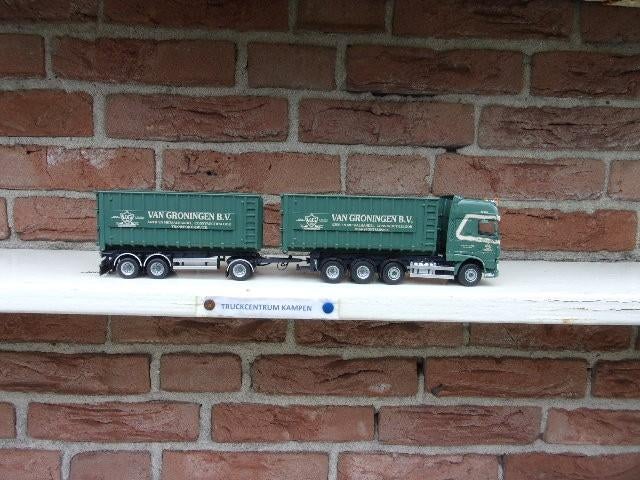 Tekno  Daf  XF  106  8 x 4  van  van  Groningen., Ophalen of Verzenden, Nieuw, Bus of Vrachtwagen, Tekno