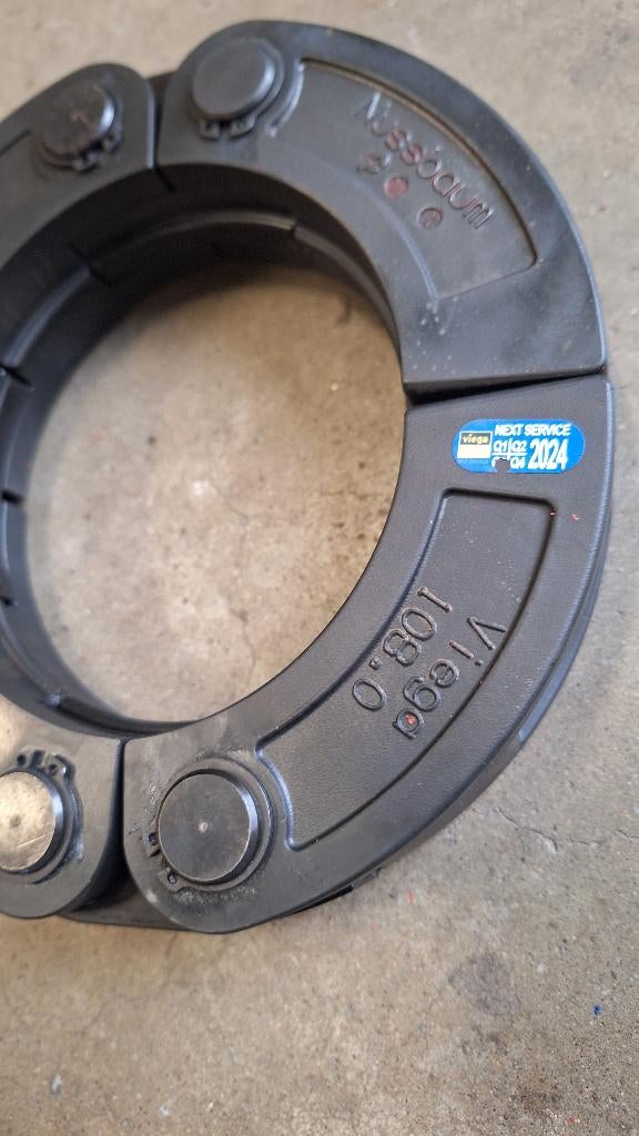 Viega persbekken persringen set GROOT! 76,1 + 88.0 + 108.0, ,, Nieuw, Ophalen of Verzenden, ,