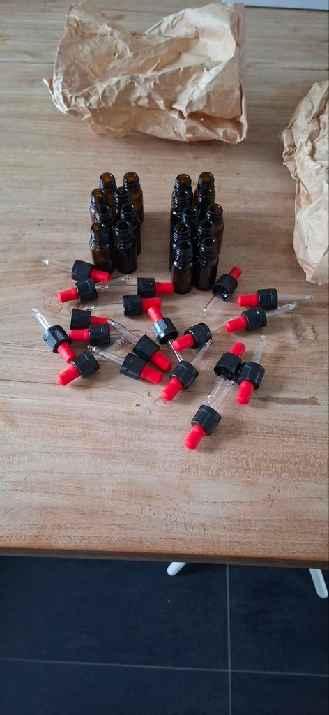 18 Nieuwe Druppelflesjes, Unknown, Nieuw, Unknown, Generic