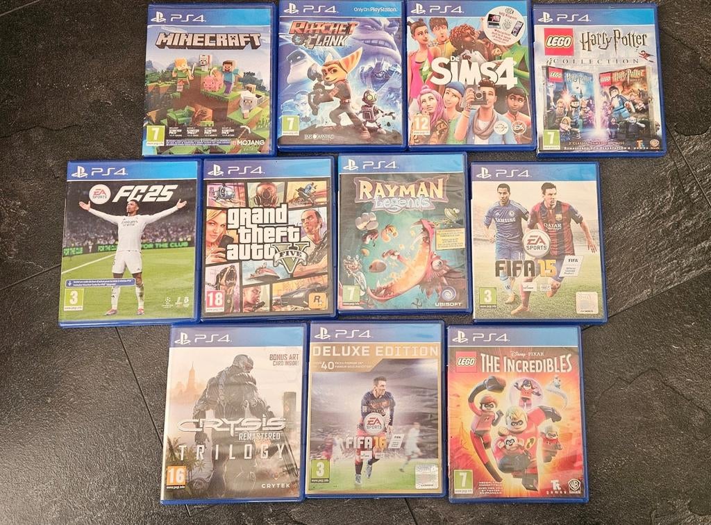 PS4 Games - Diverse Collectie, Spelcomputers en Games, Gebruikt, Overige genres, 1 speler, Ophalen of Verzenden