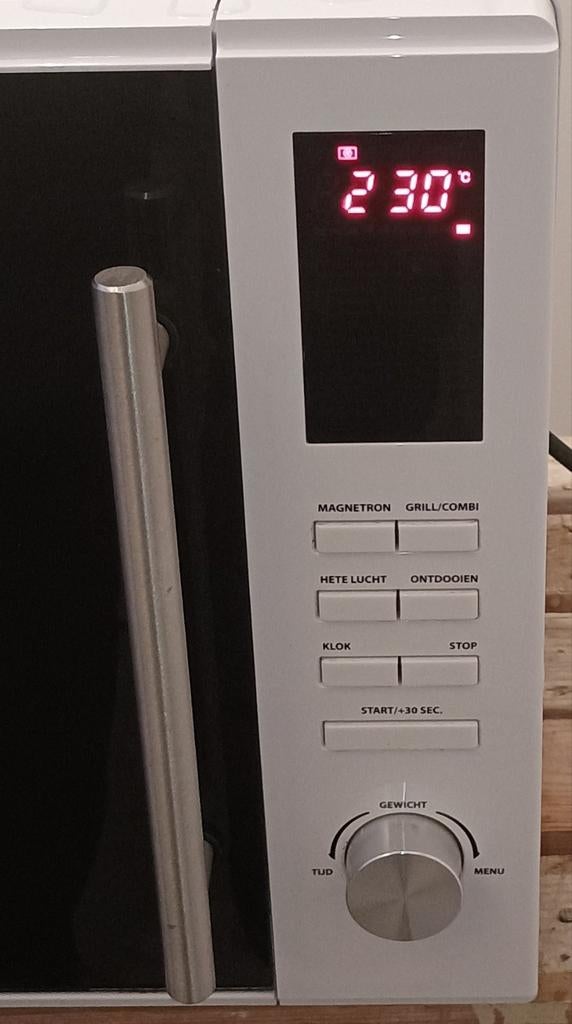 Inventum MN304C vrijstaande combimagnetron met heteluchtoven, Combimagnetron, Gebruikt, Verzenden, .