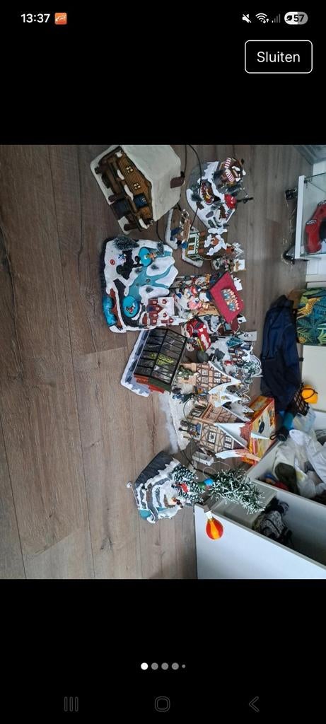 Kerst huisjes, Hobby en Vrije tijd, Ophalen, Nieuw, Feestartikel, Kerst of Sinterklaas