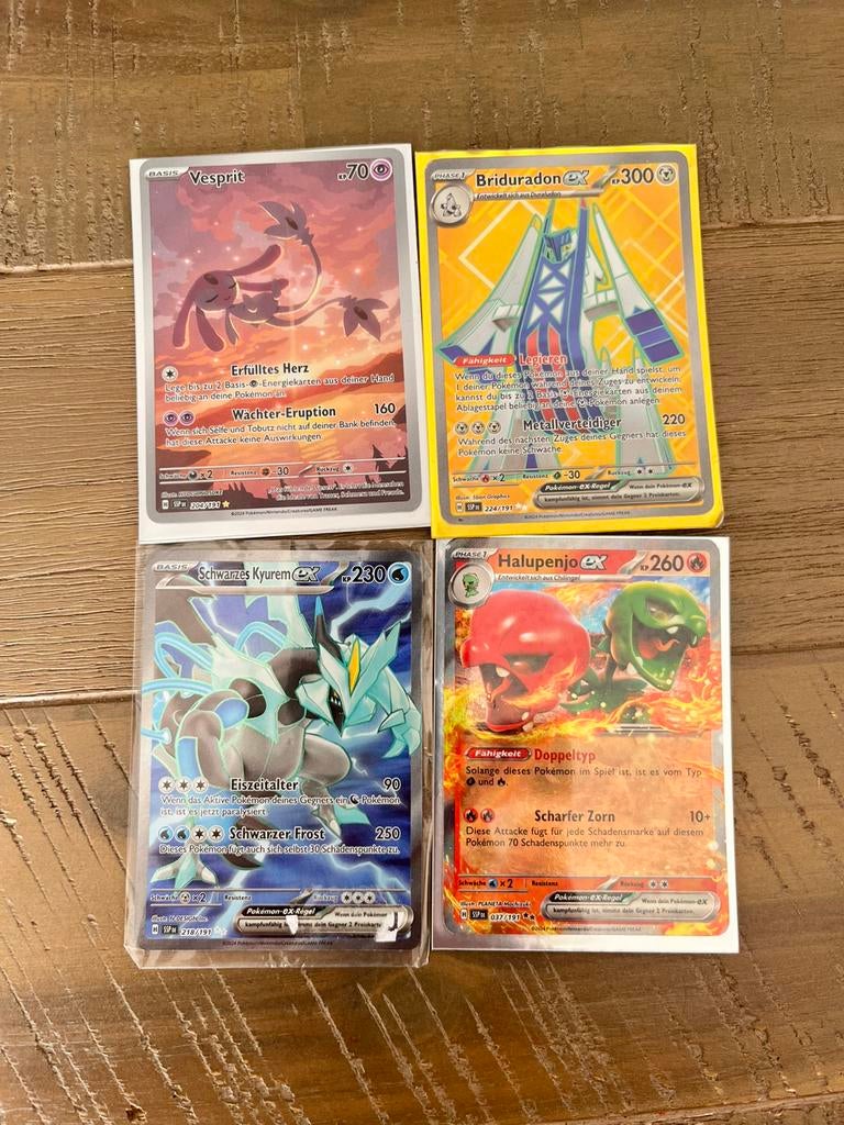 Pokemon kaarten duits, Ophalen of Verzenden, Zo goed als nieuw