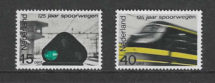 818-819 - 125 JR SPOORWEGEN - PF, Ophalen of Verzenden, Na 1940, Postfris