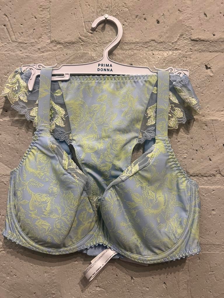 Prima donna bh 70E 80E string 38 NIEUW!! Set nu €55,-, Ophalen of Verzenden, Setje