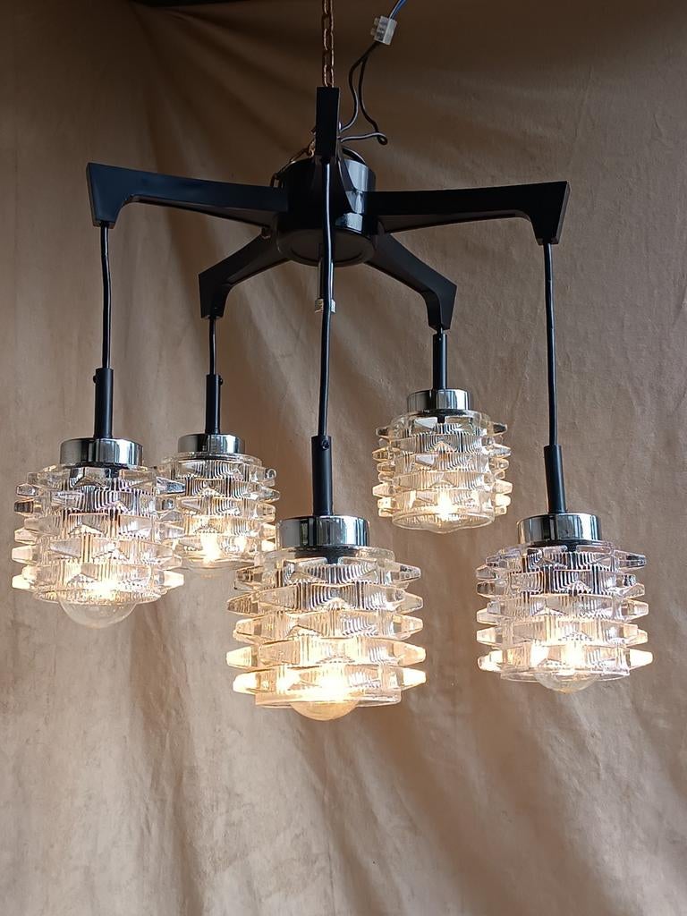 Cascade Waterval 5 Hanglamp Raak Stijl Retro Vintage, Ophalen of Verzenden
