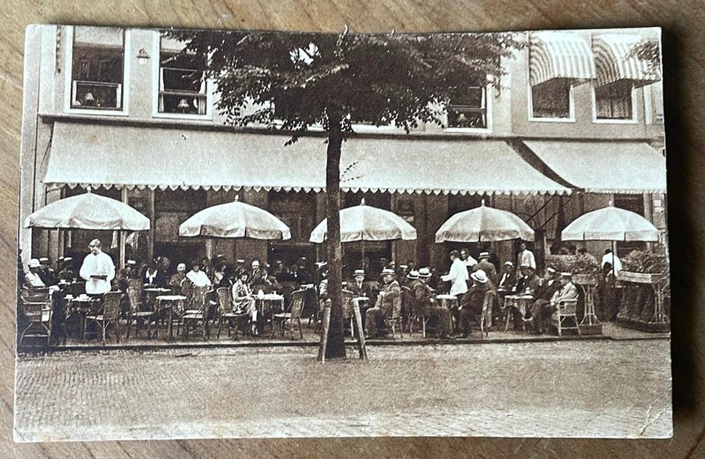 Ansichtkaart Buitenhof Hotel B. Dijjers, Ophalen of Verzenden