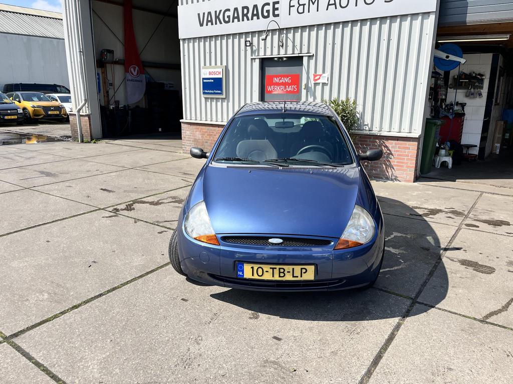 Ford Ka 1.3 Futura airco, Auto's, Voorwielaandrijving, 1299 cc, Stof, Gebruikt